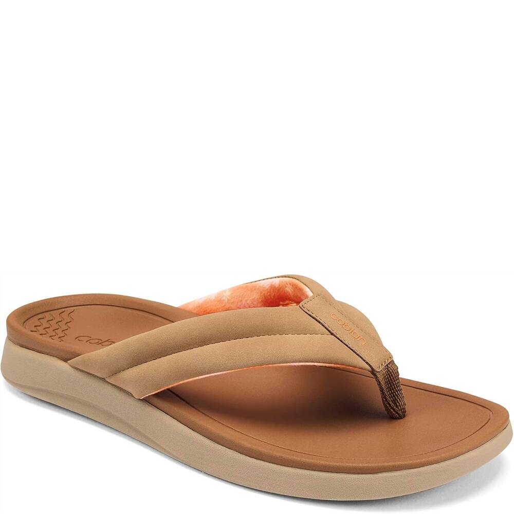 NEW COBIAN women's darby sandal in tan